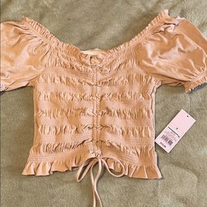 Off the shoulder shirt